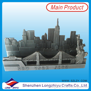 New York Metal Name Card Holder The Statue of Liberty Design Business Card Holder (lzy000176)